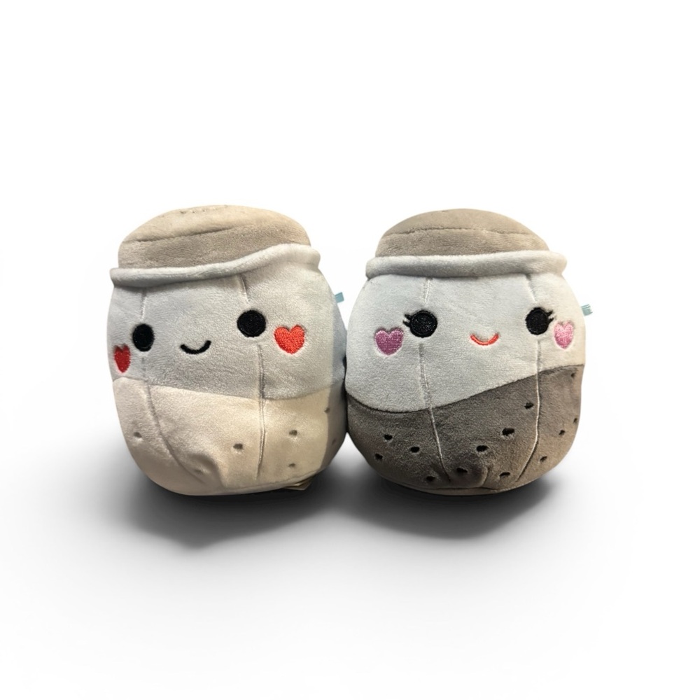 5" Yin And Yang Valentine Salt And Pepper Squishmallows